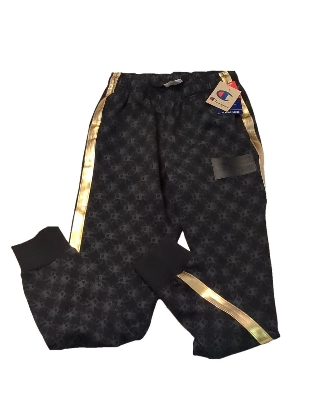 Champion logo fleece joggers size medium